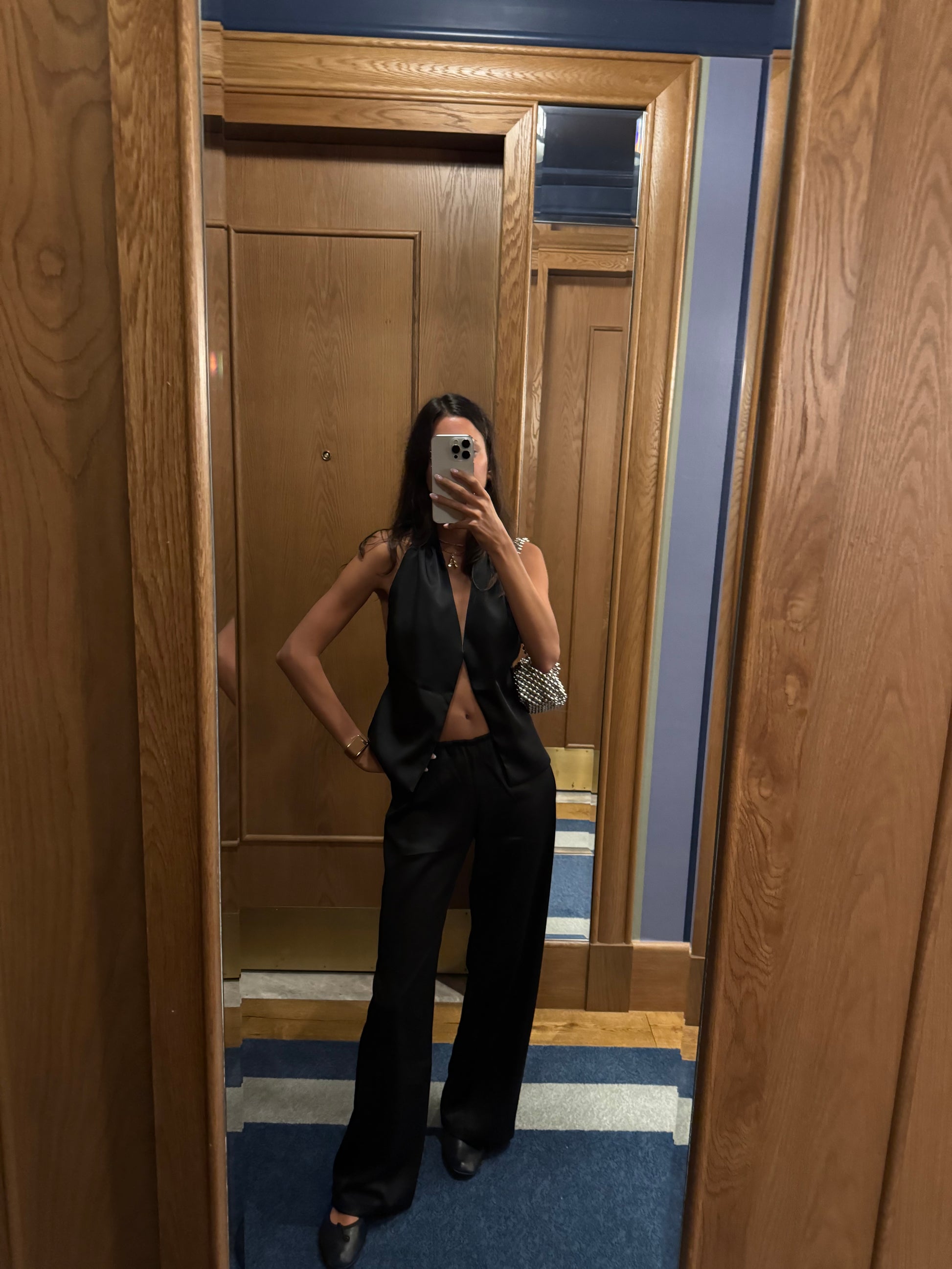 Cami satin set