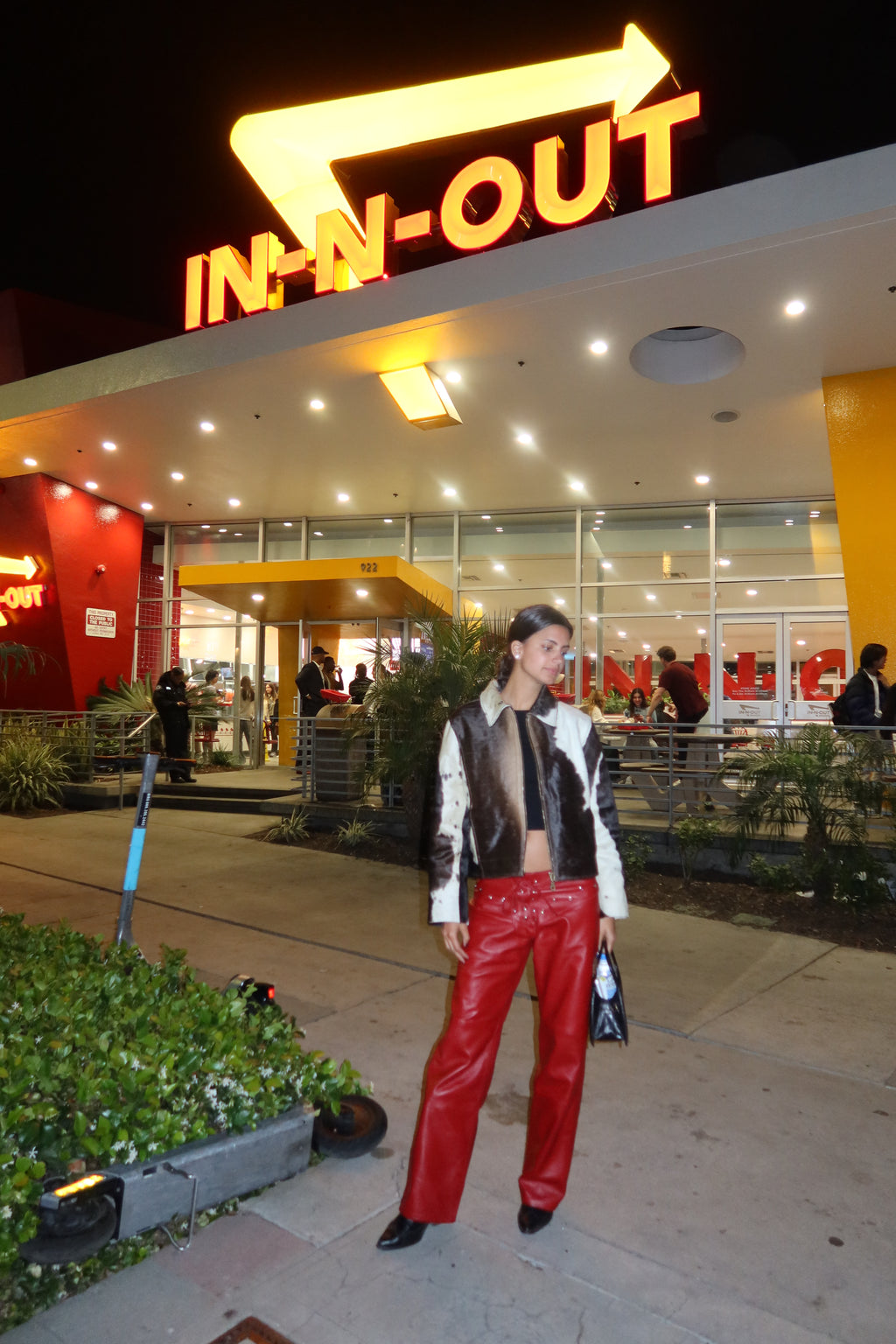 Brown cowhide jacket