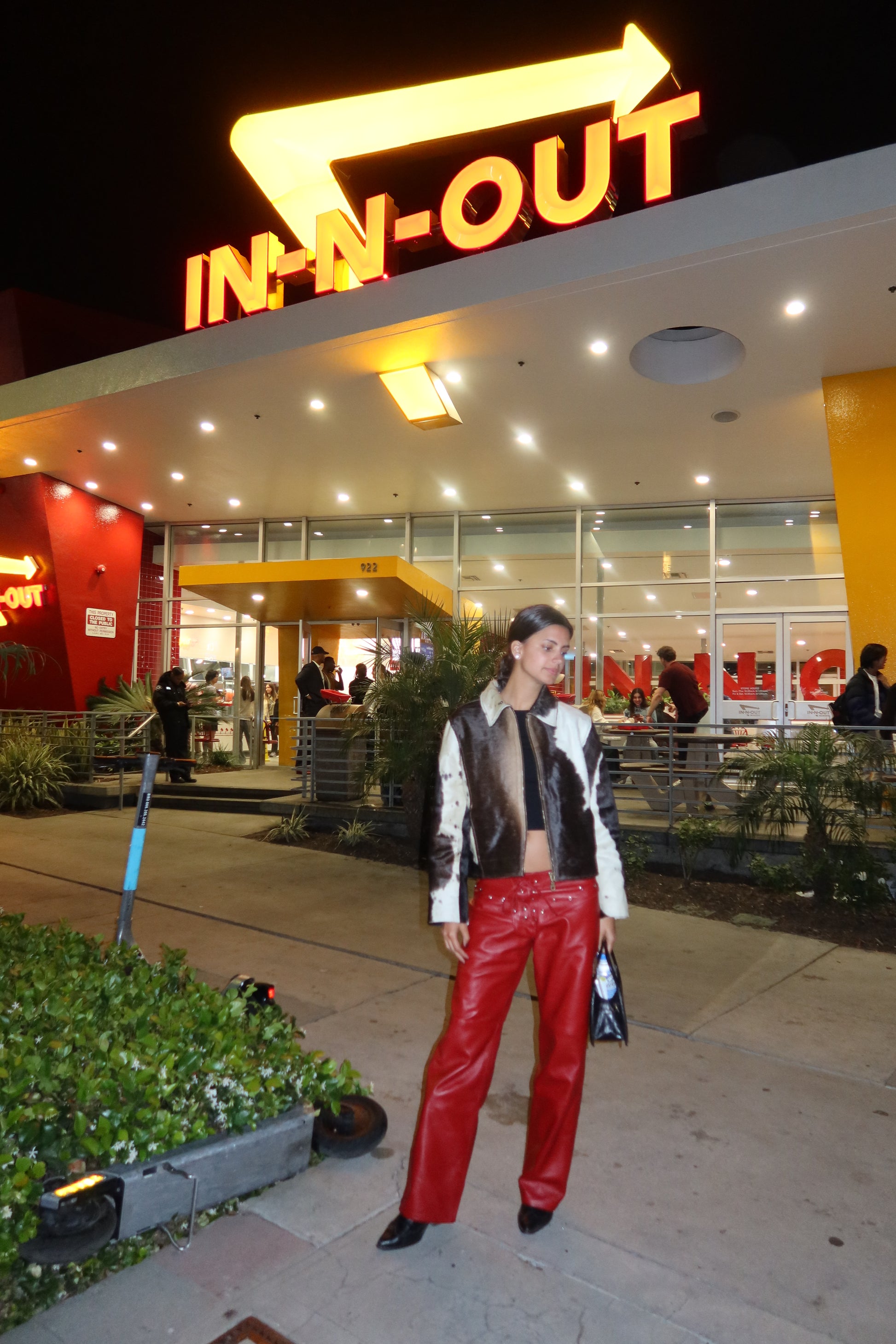 Brown cowhide jacket
