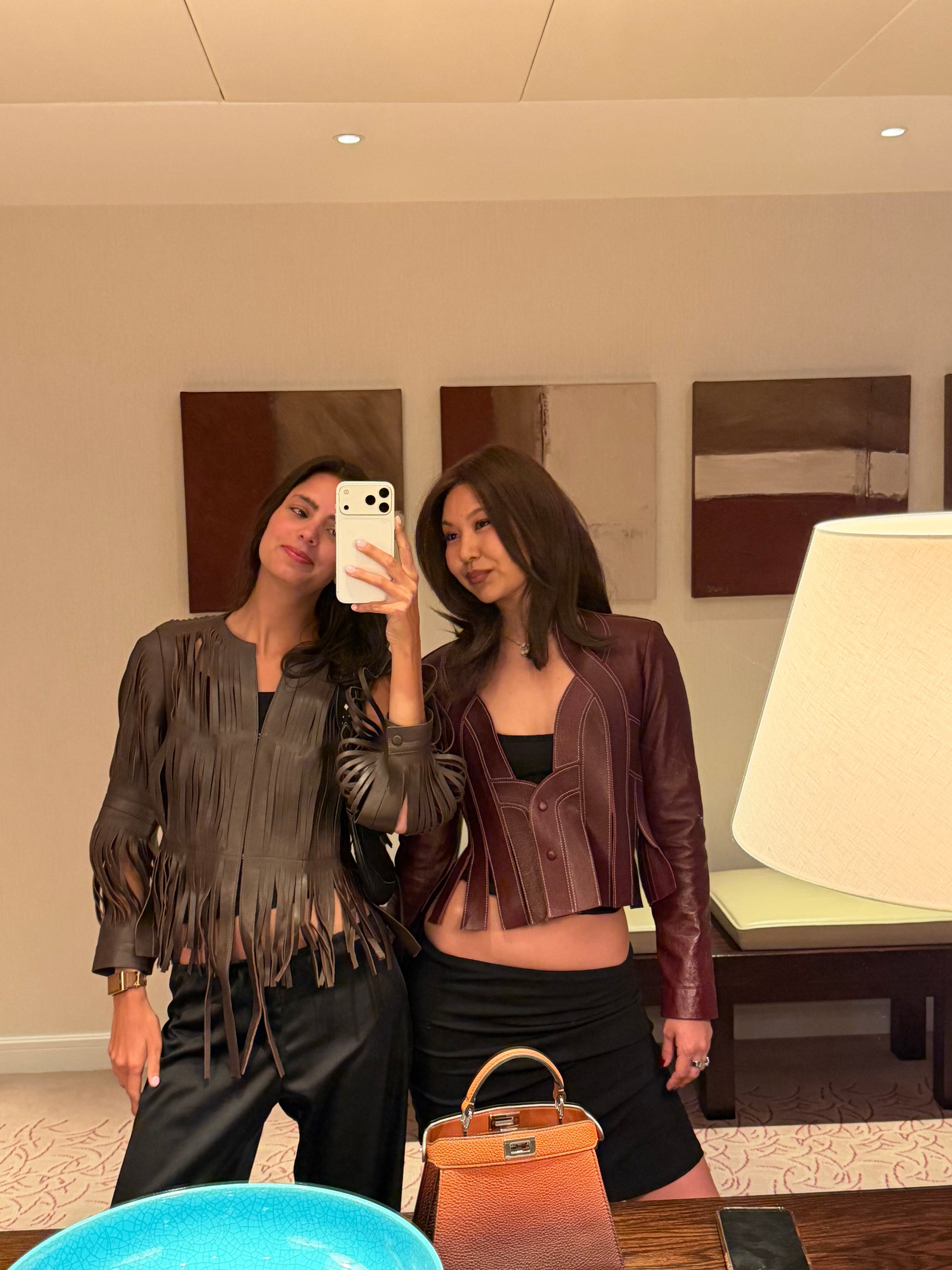 Ayla brown jacket