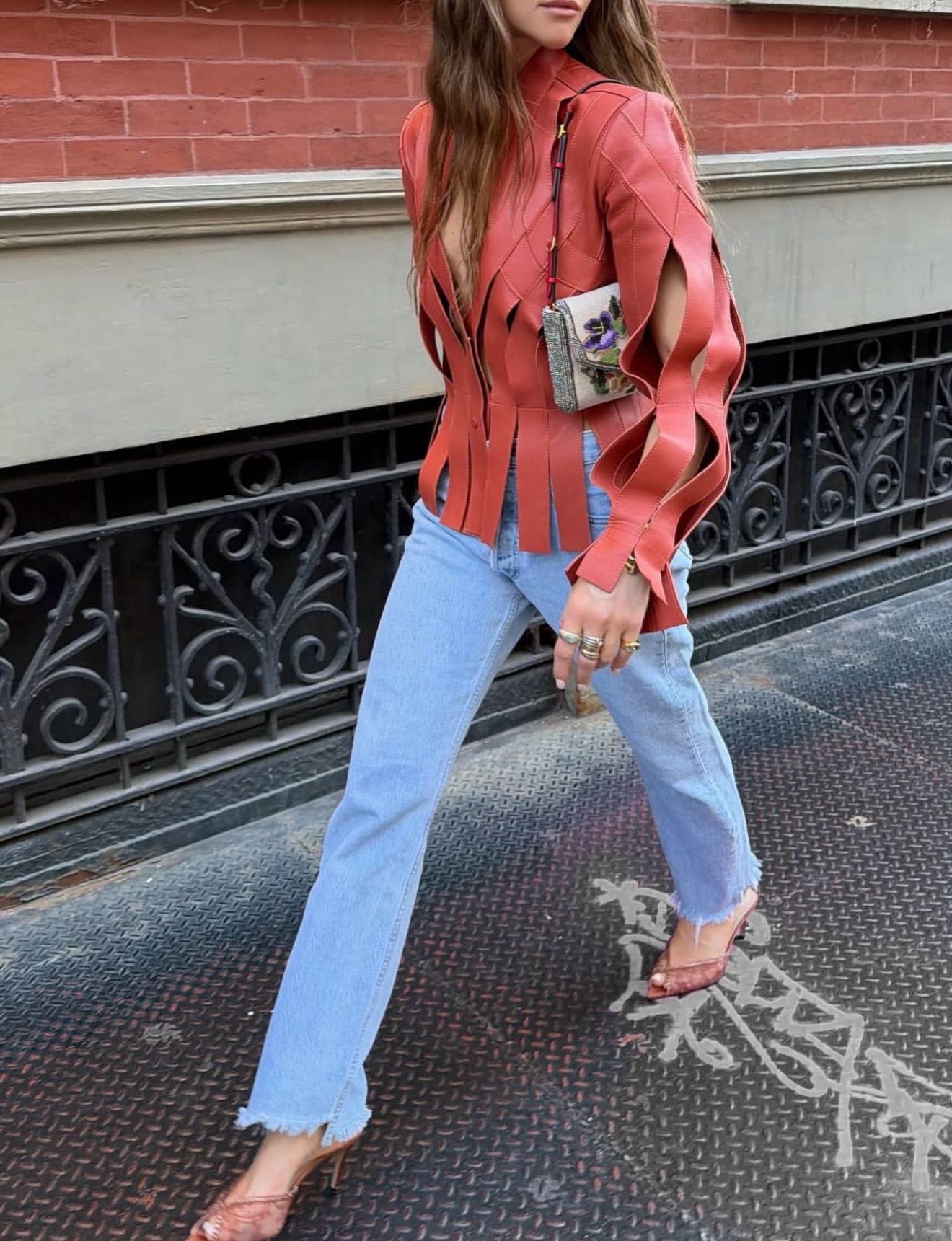 Brianna jacket orange