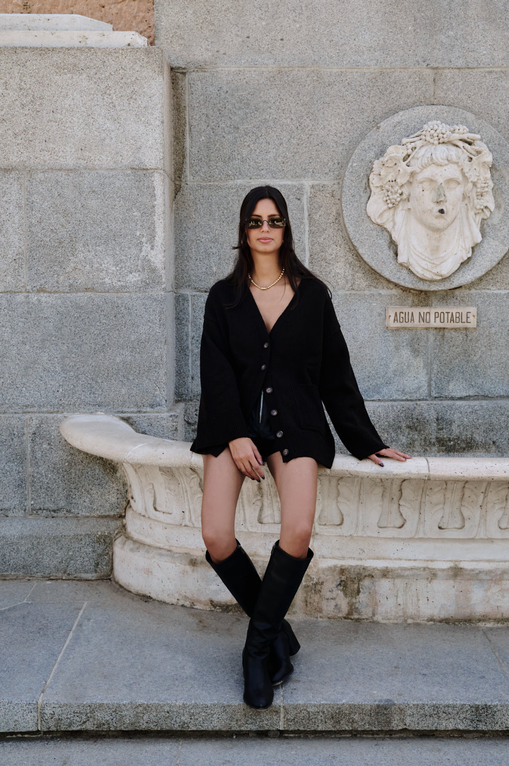 Paloma brown cardigan