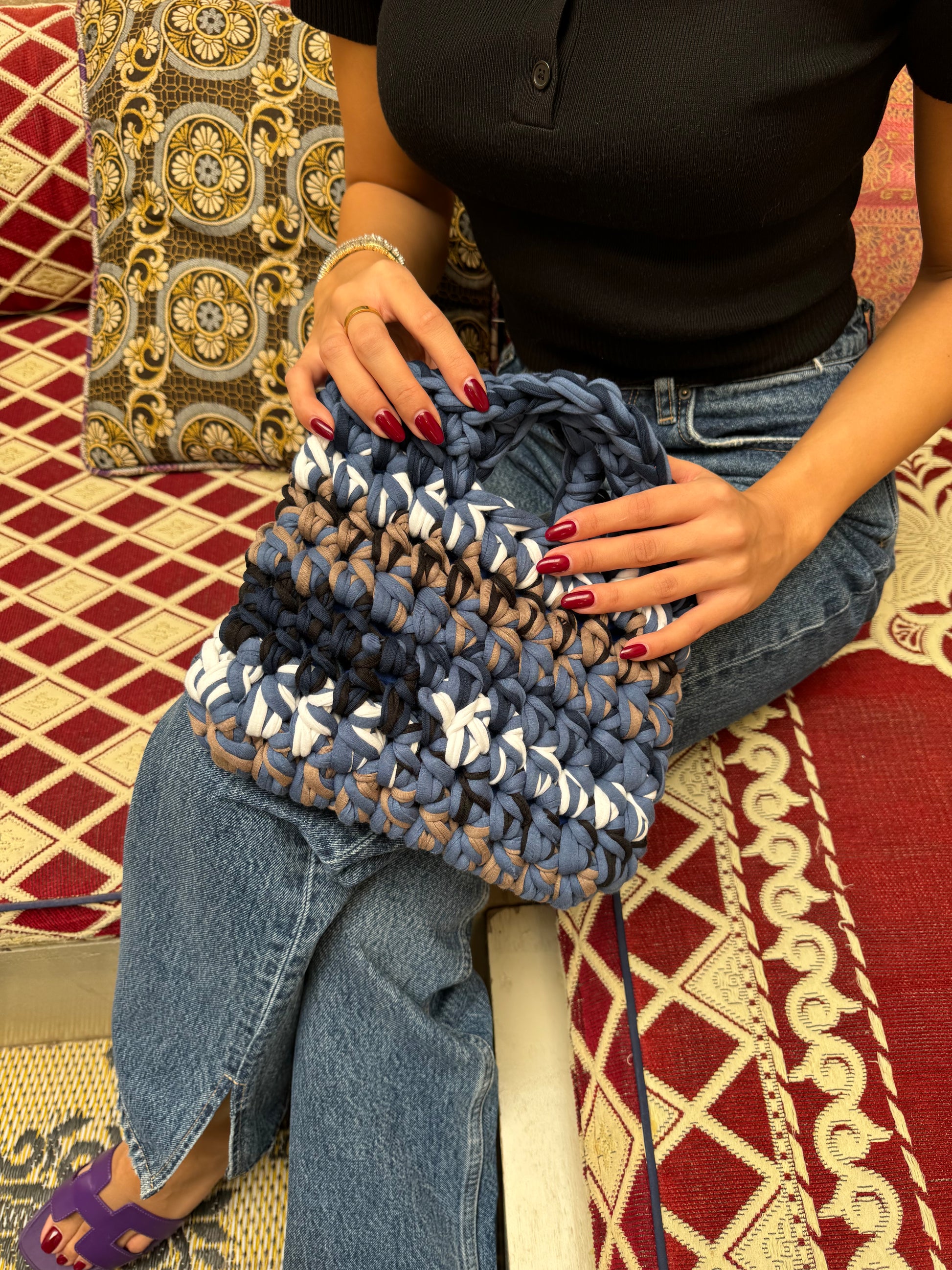 Tricot clutch