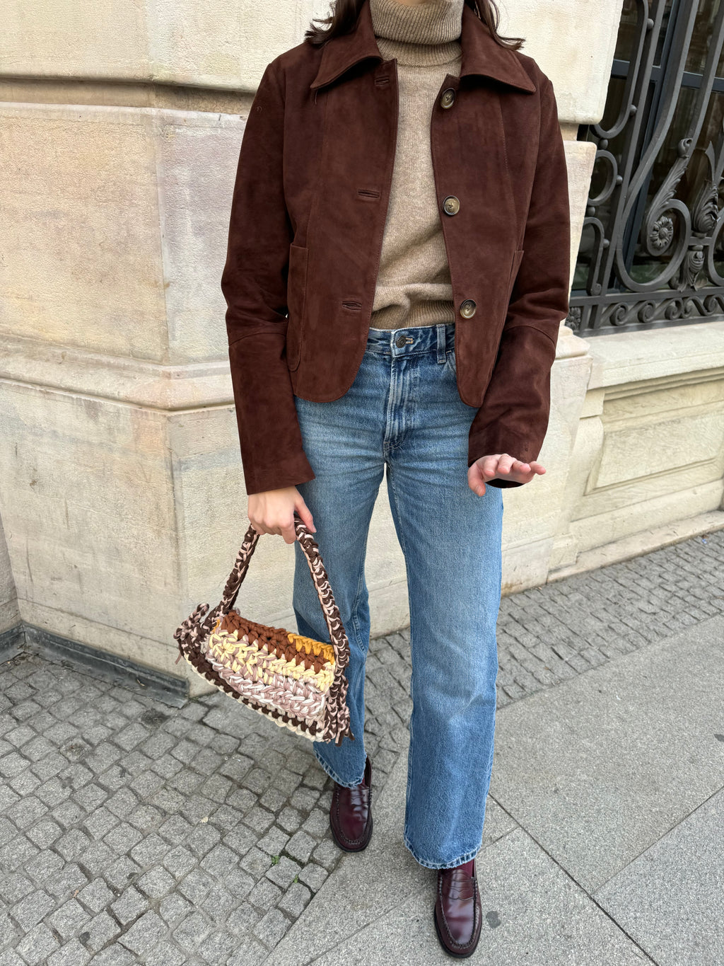 Suede jacket
