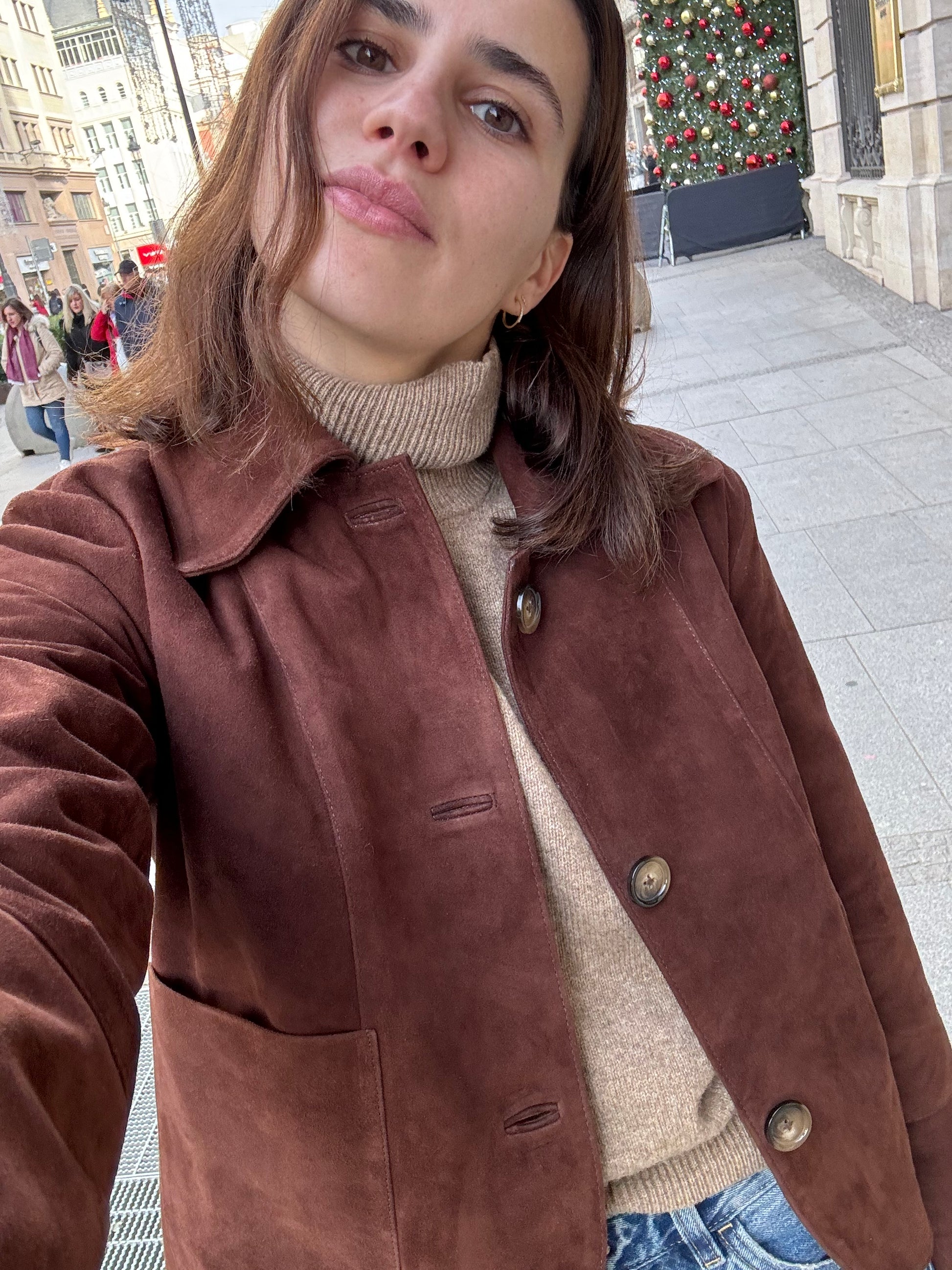 Suede jacket